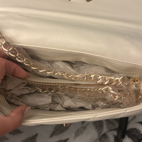 valentino orlandi Crossbody Winter White Purse! - Picture 9 of 14